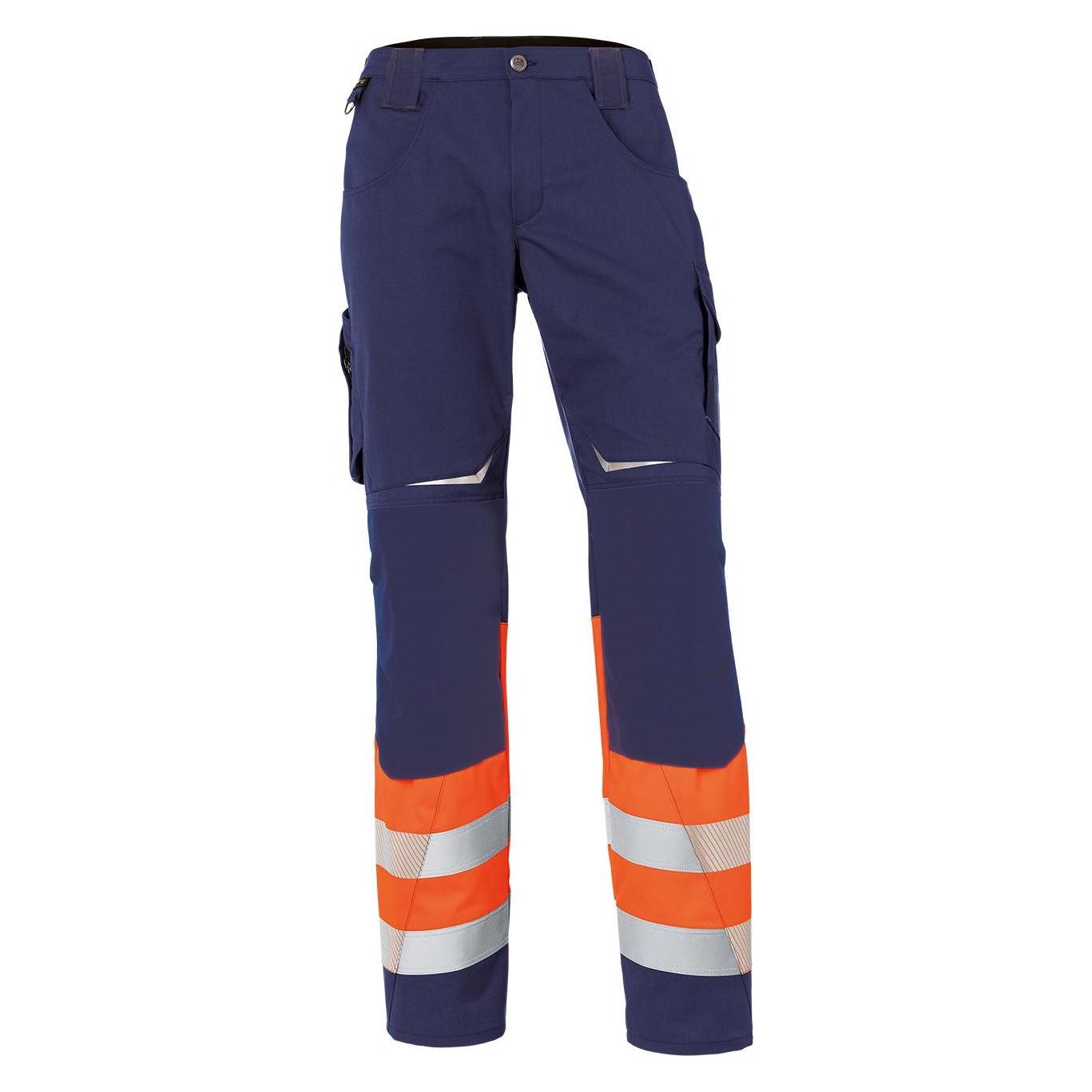 Kübler Hose REFLECTIQ Klasse 1 warnorange/dunkelblau Form 2208 Grösse 46 (46) (210141)