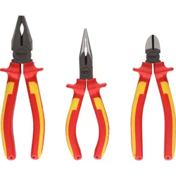 KS Tools ERGOTORQUE VDE Zangen-Satz, 3-tlg - 117.1110