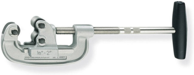 Coupe-tubes INOX SUPER 2 L.400mm p. tubes 1/8-2 po. zone de travail 10-60mm p. t ; ROTHENBERGER (70087)