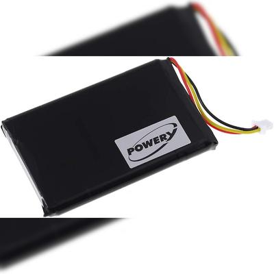 Powery Akku für GPS Navigation Garmin nüvi 2699LMT-D