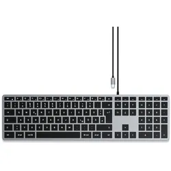 Satechi Slim W3 USB-C kabelgebundene Tastatur