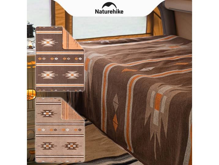 Naturehike Camping Laine Couverture Pique-Nique Tapis Châle Multifonction Rez De Chaussée En Plein Air Poncho Épaissie Chaud Doux Tapis Portable