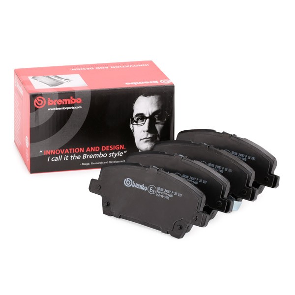 BREMBO P 28 037 Brake pad set