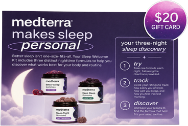 Medterra Better Sleep Kit Guide + $20 Gift