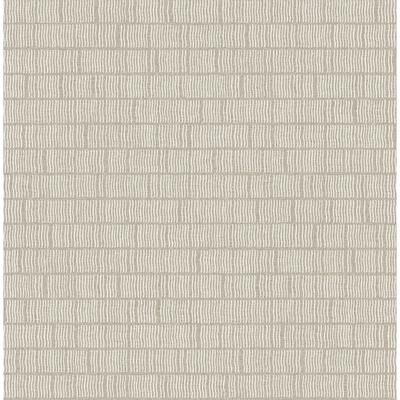 A-Street Prints Collis Neutral Squiggle Stripe Wallpaper