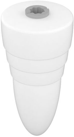 Keuco Lotionspender Einsatz Astor 04950009000 Kegelform, Opalglas mattiert, ohne Pumpe