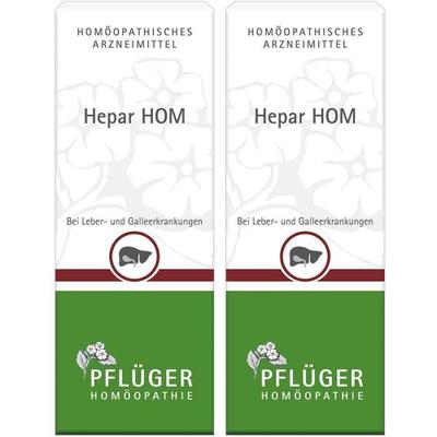 Hepar HOM Tropfen 2x 2x50 ml
