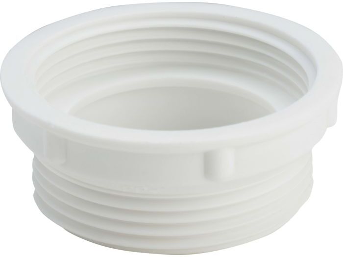 Viega Höhenausgleichsstück 667726 G 1 1/2xG 1 1/2, 15mm Ausgleich, Kunststoff weiß