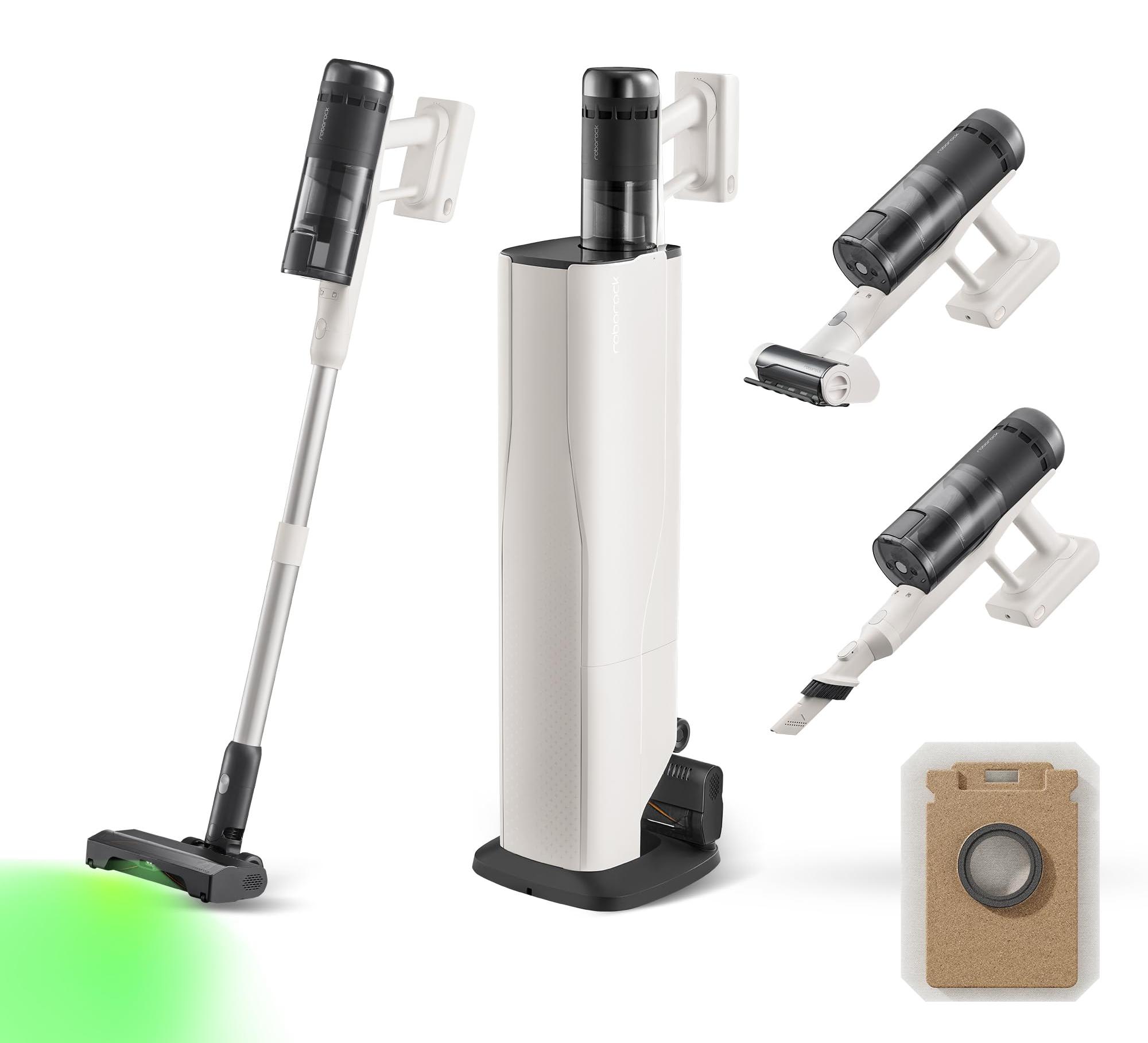 roborock H60 Hub Pro Akku Staubsauger mit Absaugstation, 170AW/80 Min Eco