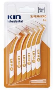 Kin INTERDENTAL CEPILLO SUPERMICRO 0,7mm 6 Unds