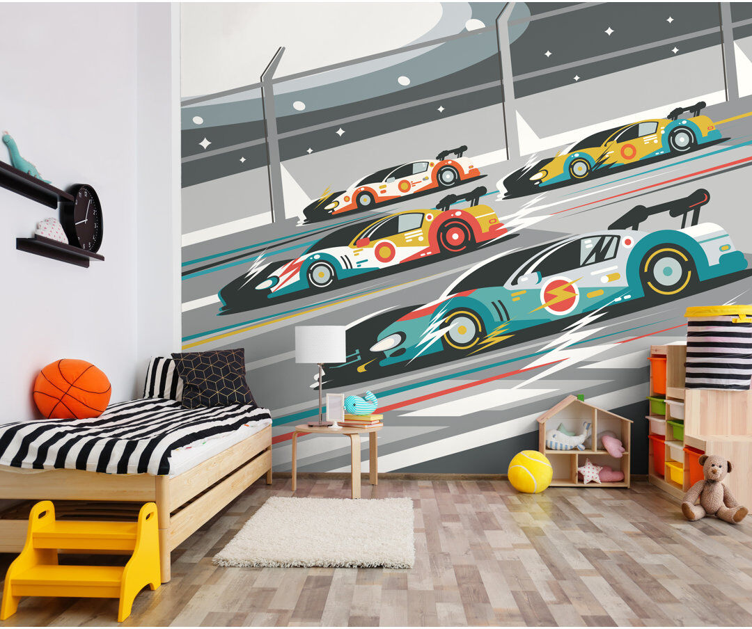 Latitude Run Cara Matte Wall Mural Multi 240cm L x 300cm W