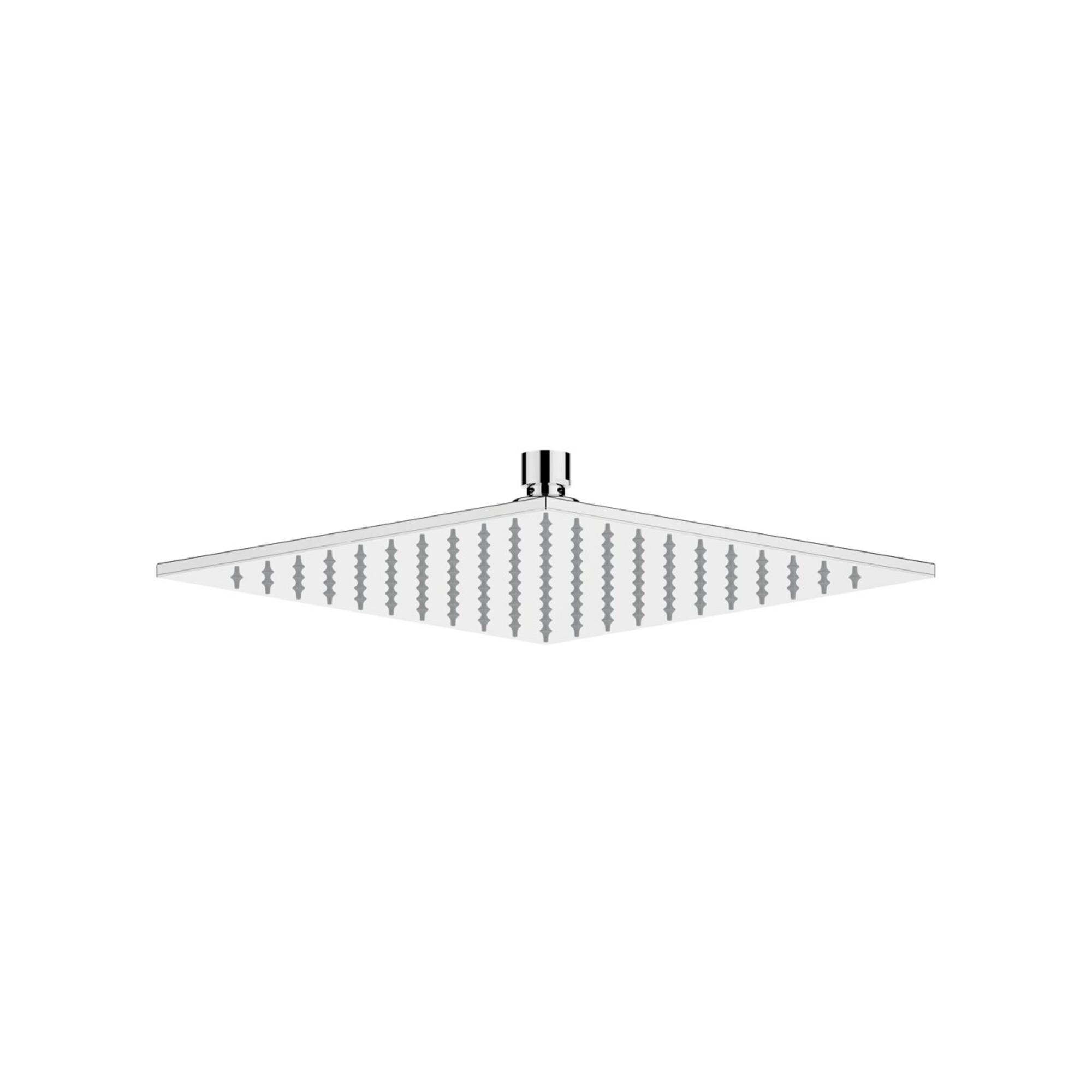 Keuco Kopfbrause chrom-finish/Edelstahl p, 200x200mm, eck (59986010102)