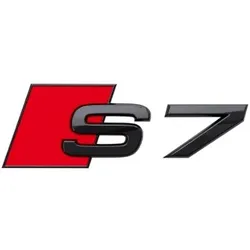 Audi Modellbezeichnung in Schwarz Heck S7 4K8071804