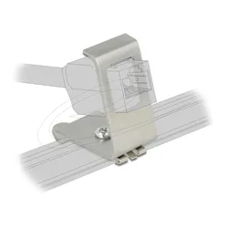 DELOCK Keystone Halterung für Hutschienen 1-Port Metall