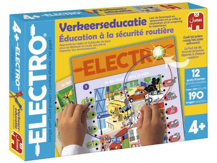 Jumbo - Electro - Educatief spel verkeerseducatie - Nederlandstalig