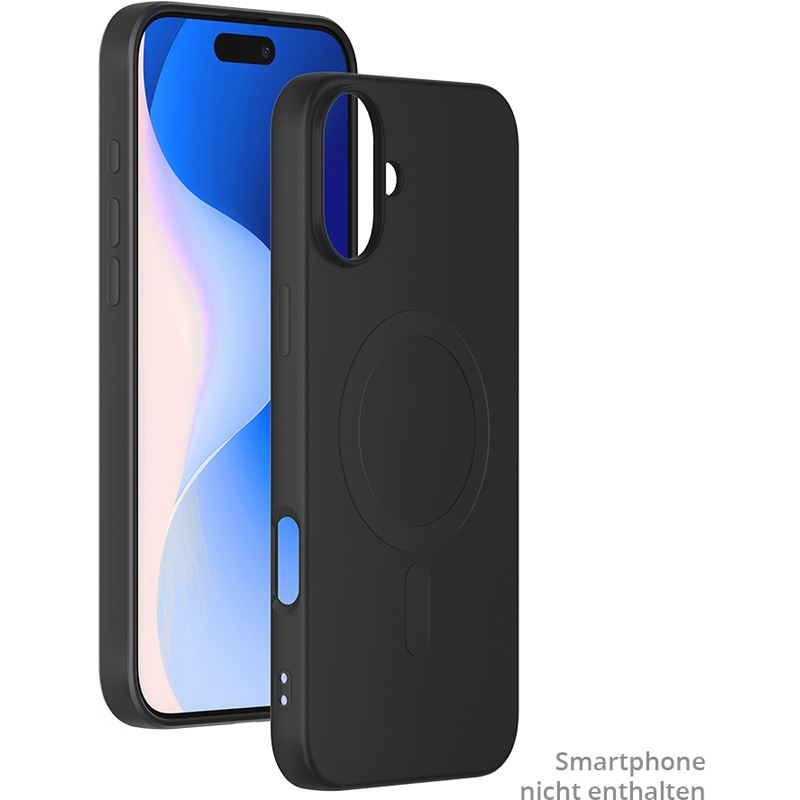 bigben Handy-Cover für Apple iPhone 16 schwarz