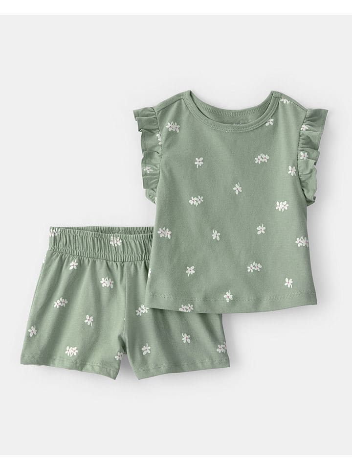 carter's 2tlg. Outfit in Grün - 86