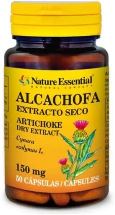 Nature Essential Extrato Seco De Alcachofra 150 mg 50 Caps