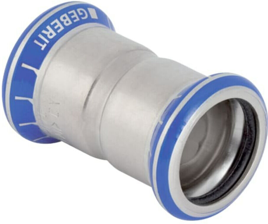 Geberit Muffe Mapress d= 22mm, LABS-frei, Edelstahl (82004)