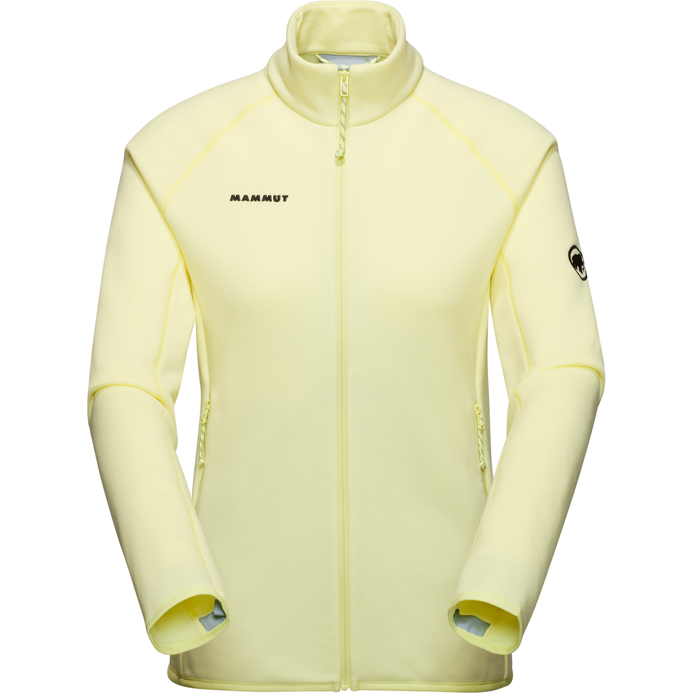 Mammut Aconcagua ML Damen Fleecejacke gelb Größe L Trekking Elastisch Polartec