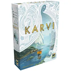 Hans im Glück Karvi, Brettspiel für 2-4 Spieler, ab 12 Jahren (DE-Ausgabe) (Deutsch, 2 - 4 Spieler)