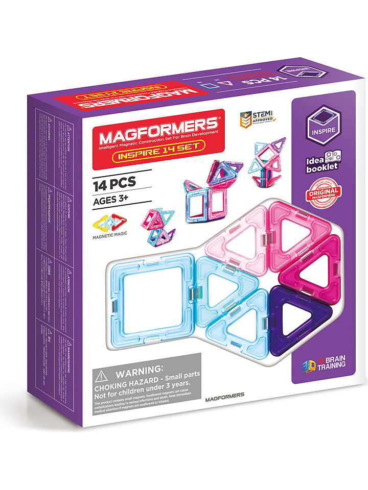MAGFORMERS 14tlg. Magnetspielset "Inspire" - ab 3 Jahren - onesize