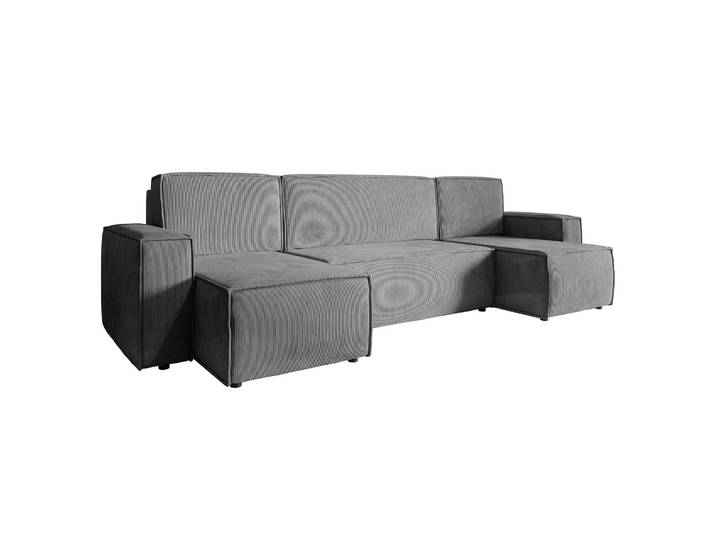 Ecksofa mit Schlaffunktion Copertino U-förmig mit Stauraum,