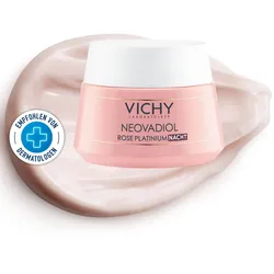 Vichy Neovadiol Rose Platinium Nacht, Creme für die Wechseljahre mit Shea Butter 50 ml