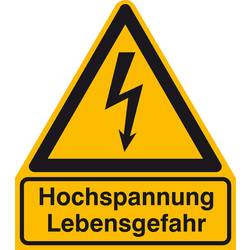 SAFETYMARKING Warn-Kombischild Achtung Aluminium (B x H) 297 mm x 410 mm ISO 7010 1 St. 11.1281