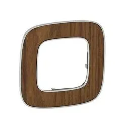 Legrand 754461 Valena Allure 1-Fach Rahmen Walnuss