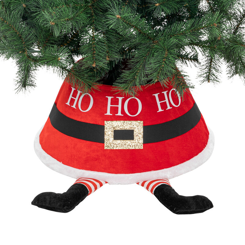 Feeric Lights & Christmas Kerstboomrok Santa Rood, 56 cm