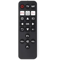 NEDIS Universal Fernbedienung IR 2Geräte vorprogrammiert sw
