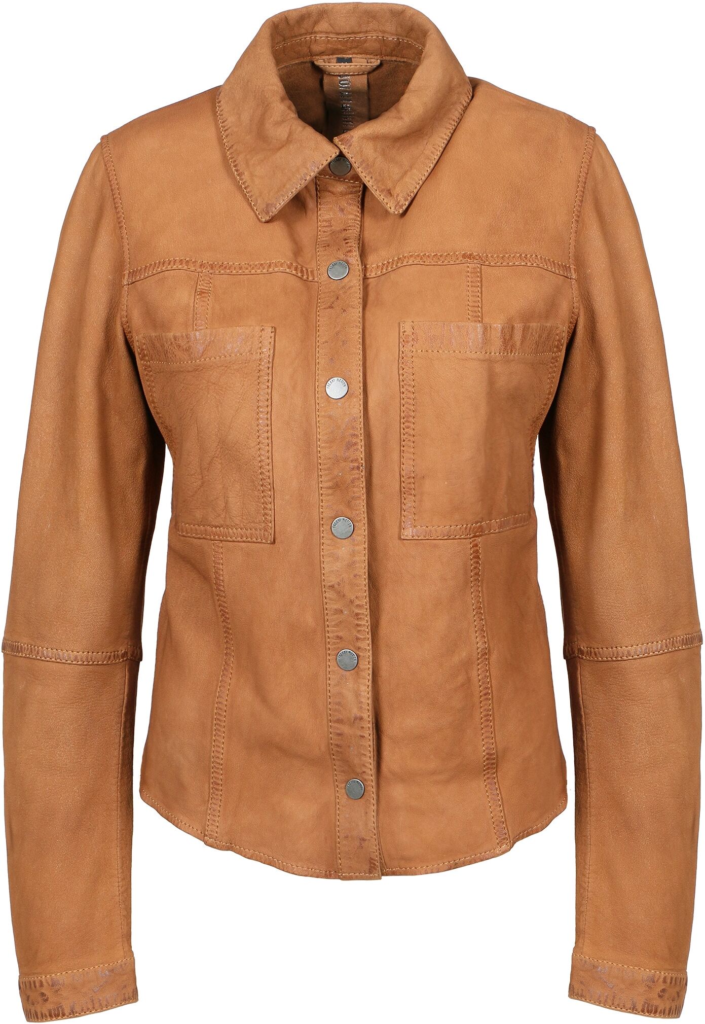 Lederjacke FREAKY NATION "Jill-FN", Damen, Gr. S (36), braun, Oberstoff: 100% Leder, Jacken Lederjacke braun S (36)