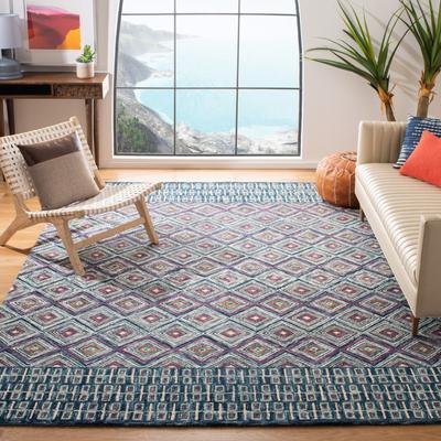 SAFAVIEH Handmade Aspen Morgana Bohemian & Eclectic Tribal Wool Rug