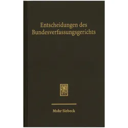 Entscheidungen des Bundesverfassungsger, Fachbücher von Mitglieder Des, Bundesverfassungsgerichts