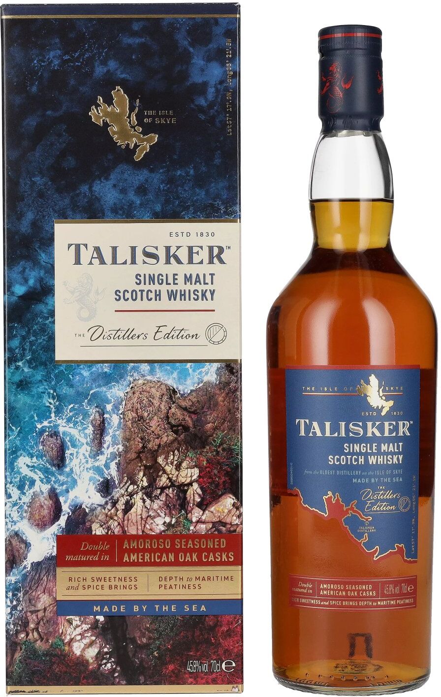 Talisker Whisky Talisker The Distillers Edition Double Matured 45,8% Vol. 0,7l in Geschenkbox