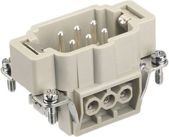 Harting Embase à vis avec broches 09330062601 (09330062601)