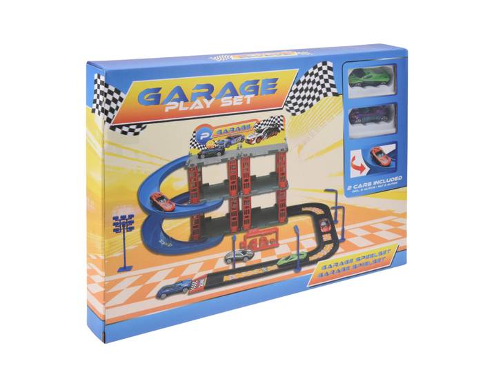 Autogarage Parkhaus Spielset