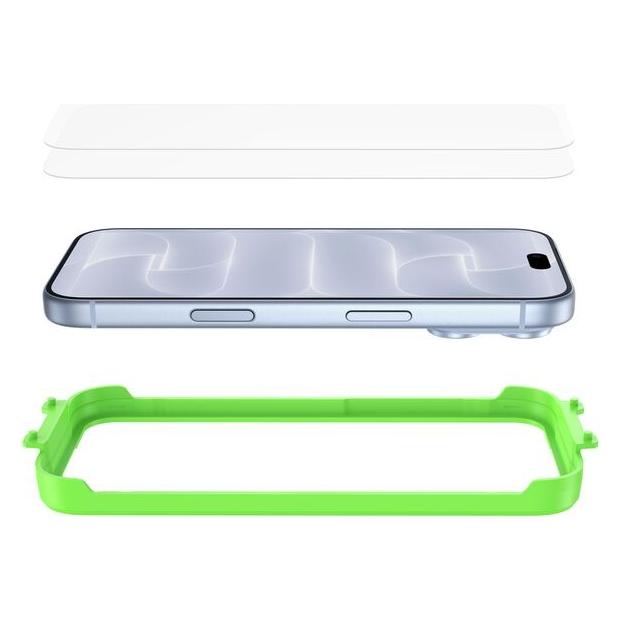 Belkin Tempered Glass Displaysc Fuer Iphone 17 Pro 2 (2 Stk., Apple iPhone 17 Pro Max) (OVA312HQ)