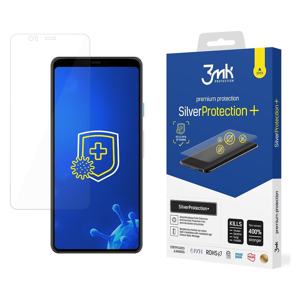 3MK Sidabrinis Protect+ Google Pixel 4 XL Antimikrobielle Nassfolie (Google Pixel 4 XL) (107129)