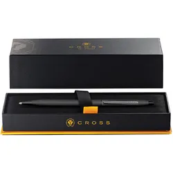 Cross, Schreibstifte, Drehkugelschreiber Classic Century Schwarz Diamantmuster Geschenkbox (1x)