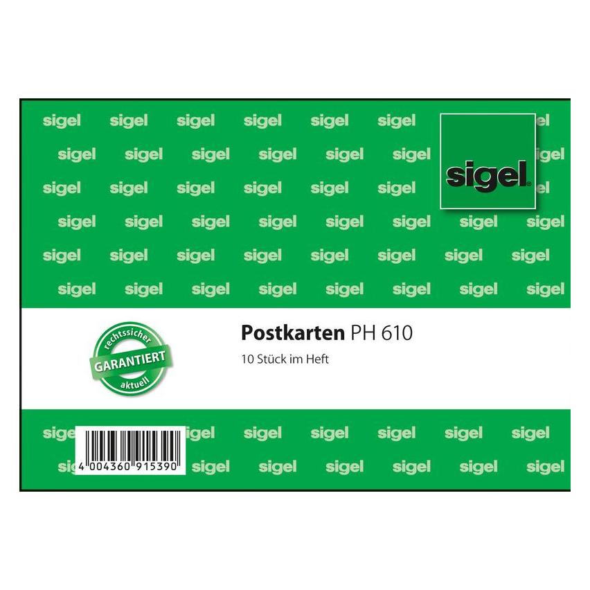 Sigel Postkarten (PH610)