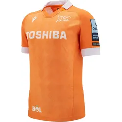 Macron, Herren, Fussballtrikot, Authentisches Auswärtstrikot Sale Sharks 2024/25 (L), Orange