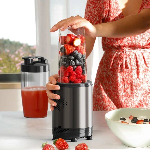 Black & Decker Smoothie Blender 1000w, Rustfrit Stål