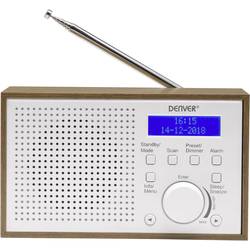 Denver DAB-46 Tischradio DAB+, UKW DAB+, UKW Weckfunktion Weiß 111111000400