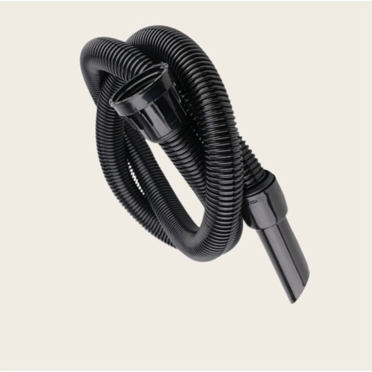 INF Schlauch und Verlängerungsrohr kompatibel mit Numatic Henry – gebogenes und gerades Rohr, schwarzer Kunststoff, 25cm