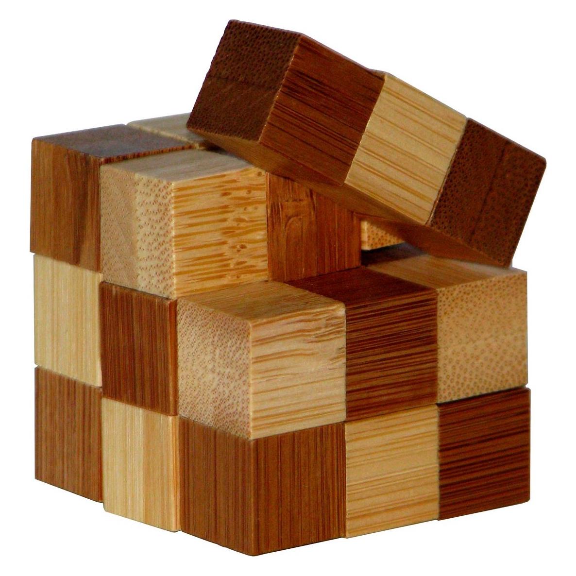 Eureka! 3D Bamboo Breinpuzzel Snake Cubes ** (1 Spieler) (19795878)