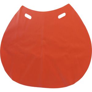 3M 3M Schutzhelm-Nackenschutz Halsregenschutz GR3C, orange, für alle  Schutzhelme, wasserdicht