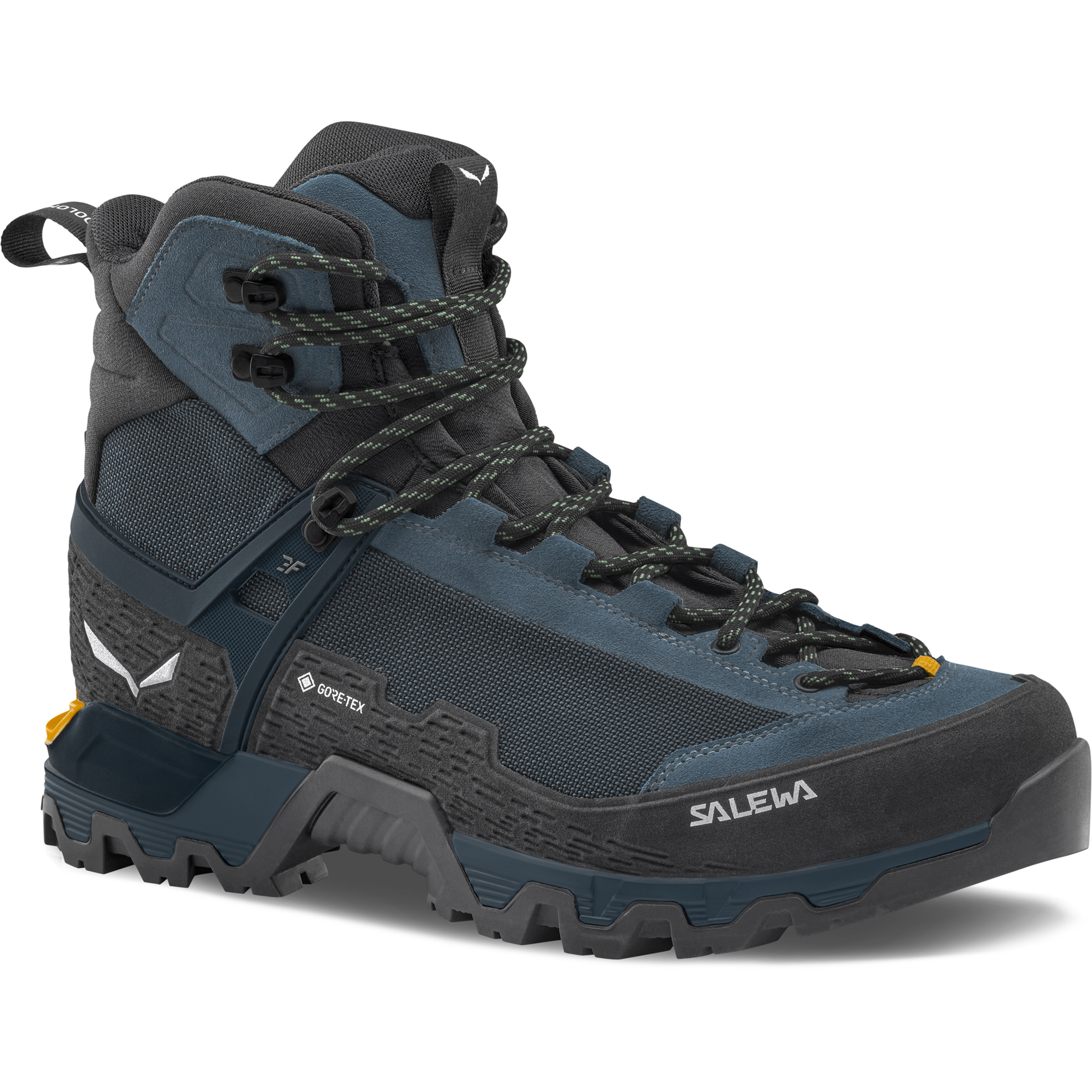 Salewa MTN Trainer 3 Tech Mid GTX Herren Bergstiefel & Expeditionsstiefel blau Größe 45 Bergsteigen | Hochtour Wasserdicht