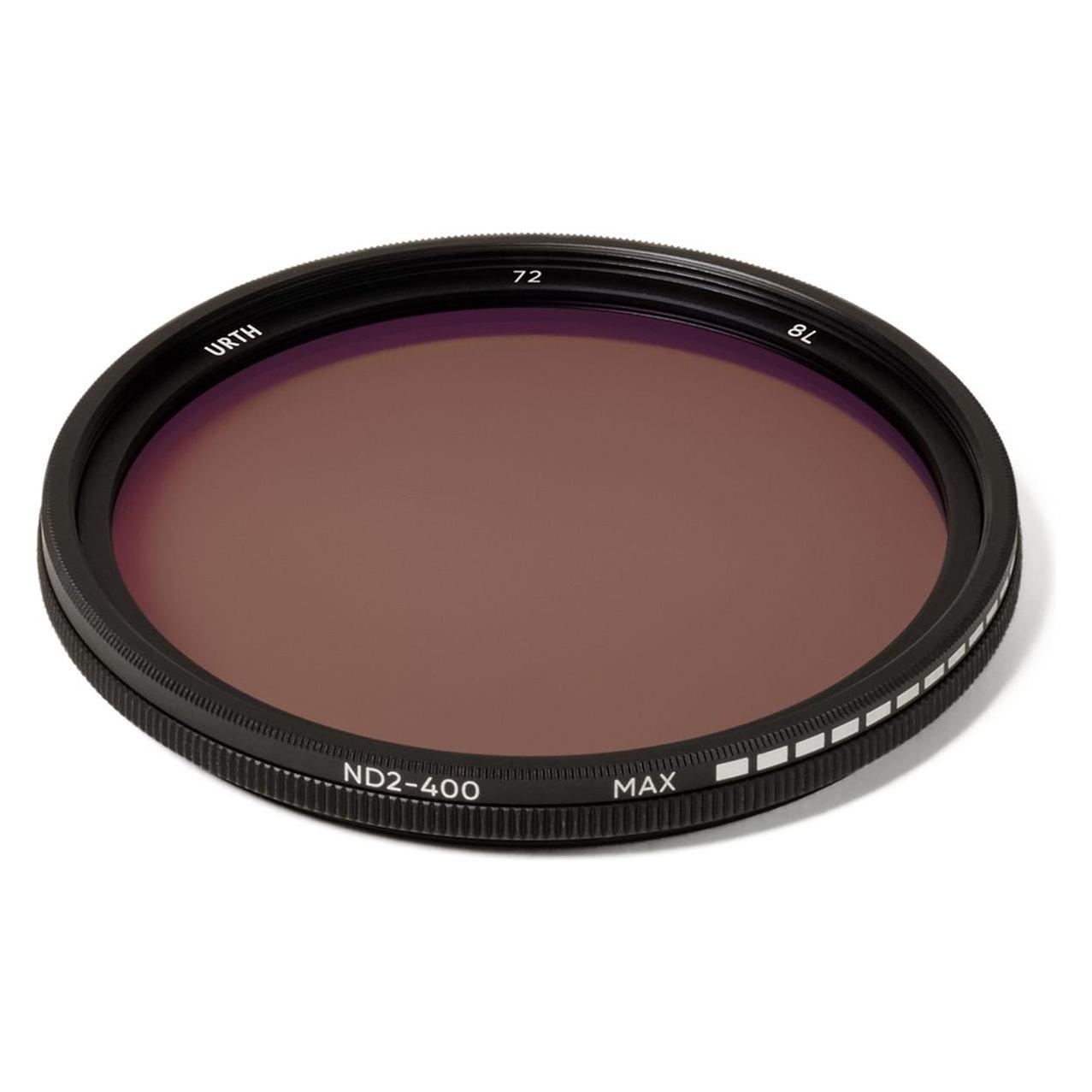 Urth 72mm ND2 400 (1 8.6 Stop) Variable ND Lens Filter (72 mm, ND Filter) (D234321)